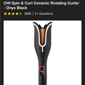 Chi rotating curler used 3x